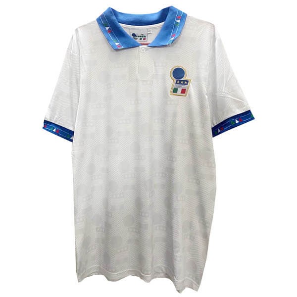 Tailandia Camiseta Italy Diadora 2ª Retro 1994 Blanco